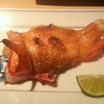 鮨 橋口 - 2013.4月　キンキ塩焼き