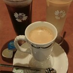 Bikkuri Donki- - セットのホットコーヒー　200円/セットのアイスコーヒー/アイスカフェラテ　310円