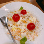 慈げん - 桃のカプレーゼ