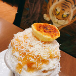 慈げん - いちじくミルクにブリュレパルミジャーノ