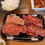 Sumibiyakiniku Baru Agito Hirao - 赤身盛り