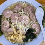 ラーメンショップ - ネギチャーシュー麺　中盛り