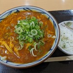 丸亀製麺 - トマたまカレーうどん