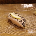 にぎり鮨 一五〇 - 炙り太刀魚