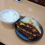 松屋 - Wみそかつ定食