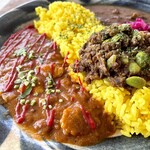 カレースタンド ロムアズ - ・トマトとパクチーのチキンカレー
（HERB & TOMATO CHICKEN CURRY）