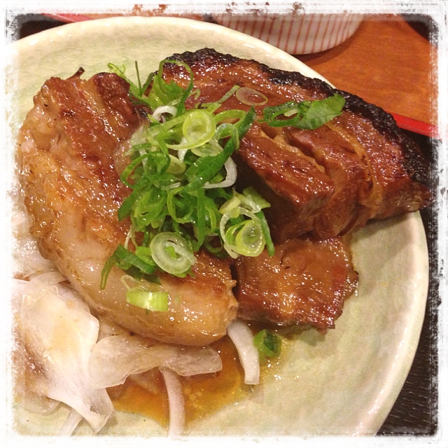 豚の角煮を焼くのはいい発想 By 黒野暗影 一風雷蔵 船場店 イップウライゾウ 本町 居酒屋 食べログ