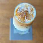 珈琲蔵人珈蔵 - アイスカフェオレ