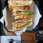 珈琲蔵人珈蔵 - サンドイッチ