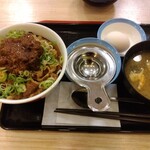 Matsuya - キーマカレー牛丼セット