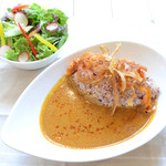 マメ カフェ - 豆乳とココナッツのクリーミーカレー