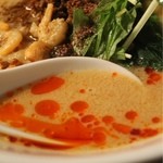 175°DENO担担麺 - スープ