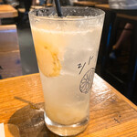 クラフト麦酒酒場 シトラバ - 【2022年07月】塩レモンサワー480円、提供時。