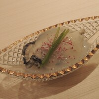 鮨 こう介 - 蒸し牡蠣