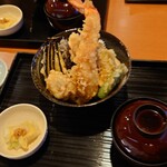 旭川お城の鯉寿し - 天丼