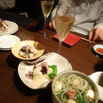 龢 - 【H25.4.6.食べログoff会】クレマン・ド・ブルゴーニュ・ブラン・ド・ブラン・シャンパン方式・カーヴ・ド・マンセイ