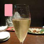 龢 - 【H25.4.6.食べログoff会】クレマン・ド・ブルゴーニュ・ブラン・ド・ブラン・シャンパン方式・カーヴ・ド・マンセイ。