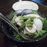 舶来亭 - 舶来亭・取り分けスタイルのサラダ(2013.04)