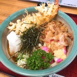 まるなお - 特製冷やし（うどん）アップ