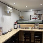 藤次郎 - 1階カウンター席