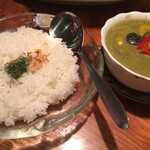 馬来西亜マレー - 2017年8月グリーンカレー