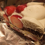 ハーブス - ストロベリーチョコレートケーキ（１CUT　850円）