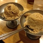 カレーの店 プーさん - 自家製アイスクリーム（コーヒーバナナ）