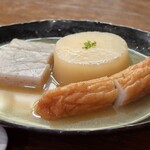 大八 - こんにゃく、大根、ごぼてん