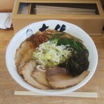 麺 大仏 - 魚介ラーメンのチャーシュー増(750円＋150円)