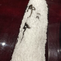 奈良 而今 - おしぼり　刺繍　漢字版