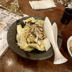 神鶏 - 白菜の塩昆布サラダ(ハーフ)
