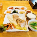 豚かん - ボッサム定食＆ランチビール
