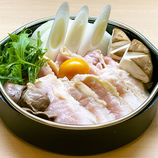 Shingen chicken sukiyaki