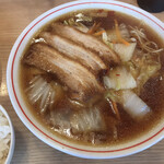 天風 - 唐揚げセット：天風ラーメン