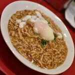 肉あんかけチャーハン 炒王 - 温玉肉あんかけチャーハン・大（７８０円）２０２２年８月