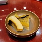 すし 良月 - 蒸し鮑、佐渡島