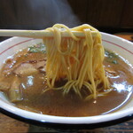 楠本屋 - 中細ストレート麺