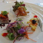 レインボー - 特製オードヴル　3種盛り合わせ