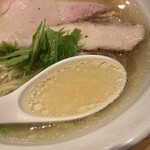 ラーメン 普通 - 貝出汁塩ラーメン