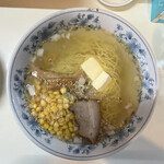 味むら - しおラーメン ¥400
            バター/コーン トッピング ¥100x2 ¥200