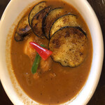 curry 草枕 - なすチキン(ご飯少なめ)¥950
