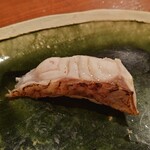 ともえ寿司 - のど黒（すだち）