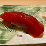 ひらまつ - 生本鮪赤身漬け