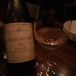 バール　コラヴェ - 満寿泉　ワイン用の樽で熟成された日本酒