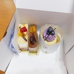 ブールドゥ・ネージュ - 今回テイクアウトしたケーキ