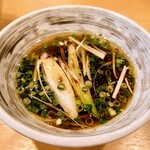 麺屋 木ノ下 - つけ麺スープ