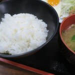 味処花しょく - ごはん