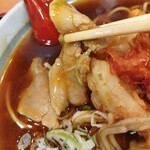 爽亭 - 具は、豚肉とネギのみ