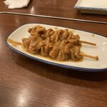 利根 - 鶏皮のみそ炊き