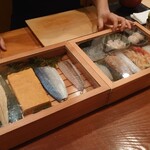 ともえ寿司 - 本日のネタ